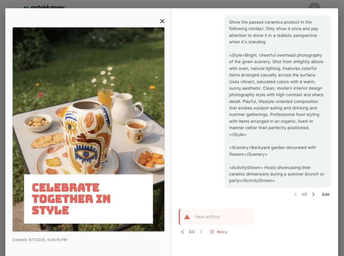 gotoHuman - AI chat